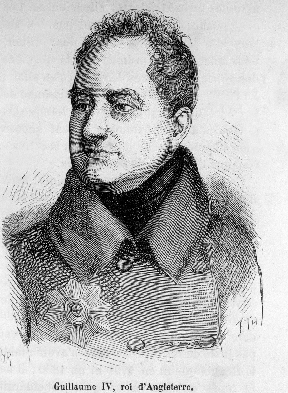 Portrét Viléma IV., anglického krále (1765-1837). od French School