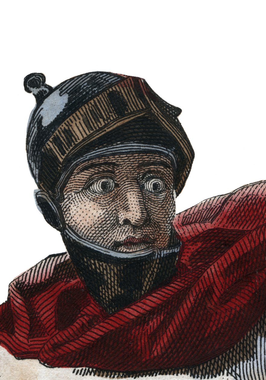 Portrét Viléma I. Dobyvatele (1027-1087), vévody z Normandie a prvního normanského krále Anglie. od French School