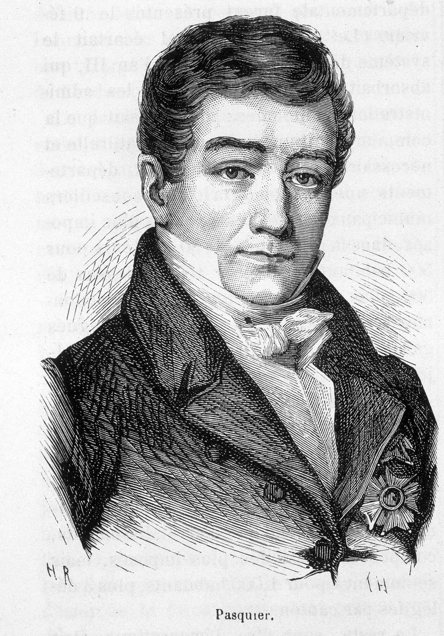 Portrét francouzského politika (1767 až 1862). - v knize "L