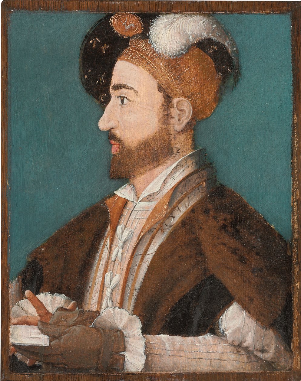 Portrét šlechtice, tradičně identifikovaného jako Filip I., král Kastilie, kolem roku 1630 od French School
