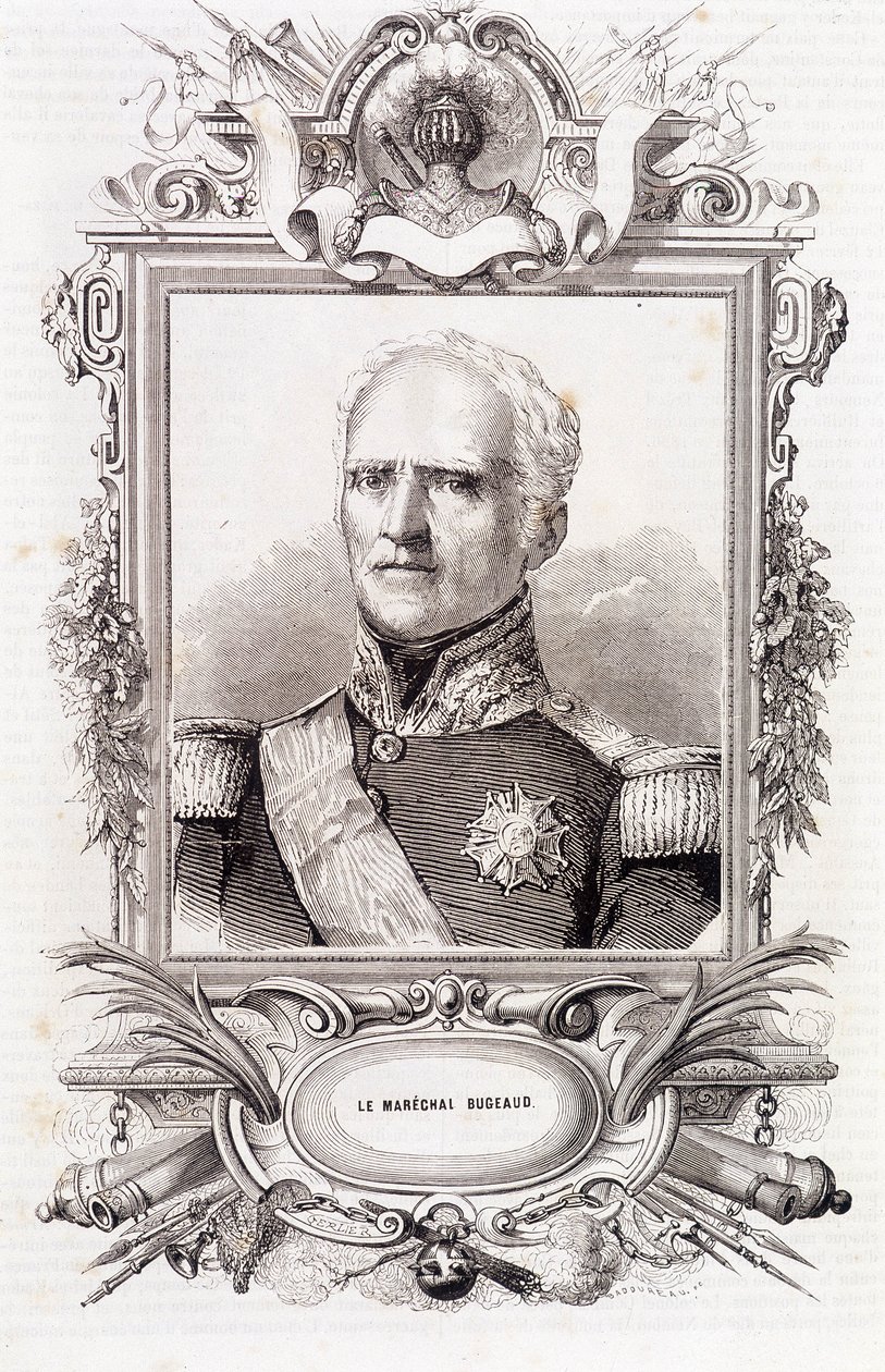 Portrét francouzského maršála Thomase Roberta Bugeauda (1784-1849) od French School
