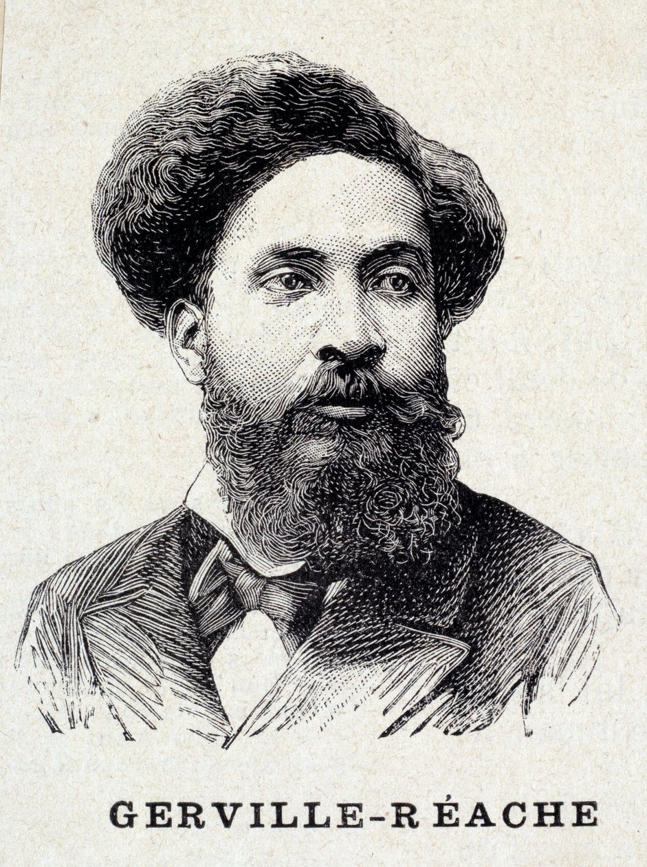 Portrét radikálního republikánského zástupce Gastona Gerville Reache (1854-1908) od French School