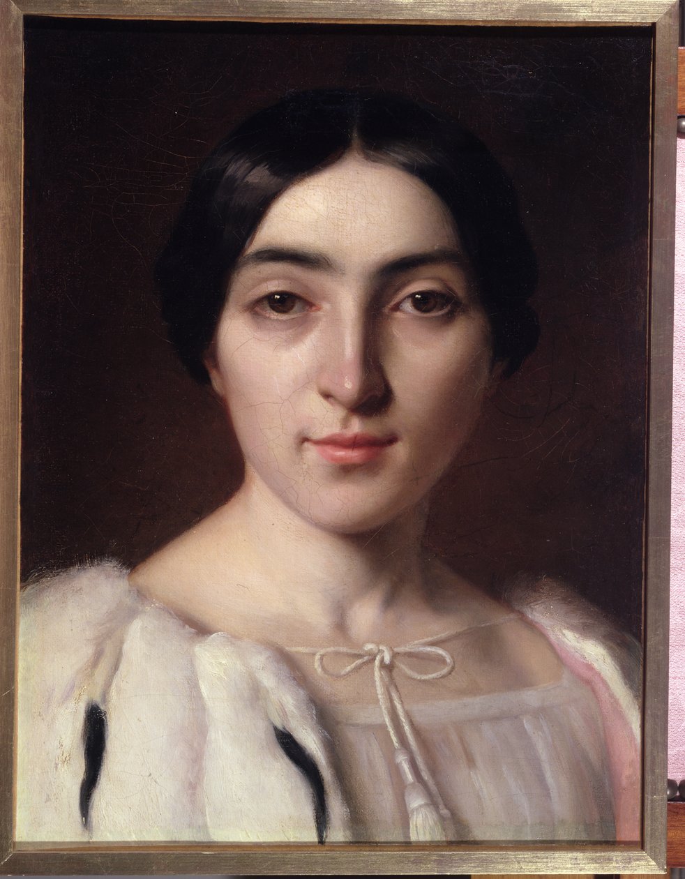 Portrét pravděpodobně Adele Hugo (1830-1915) od French School