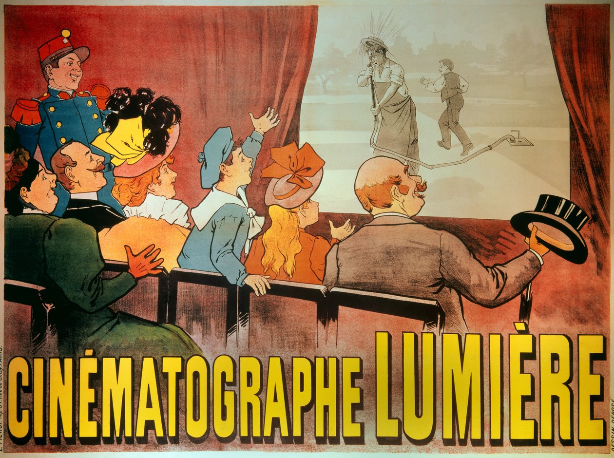 Plakát pro kameramana bratří Lumierů: „“ L