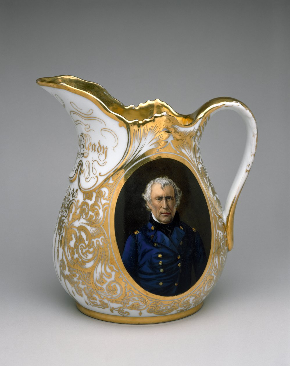 Prezentační džbán, cca 1848-50 (porcelán) od French School