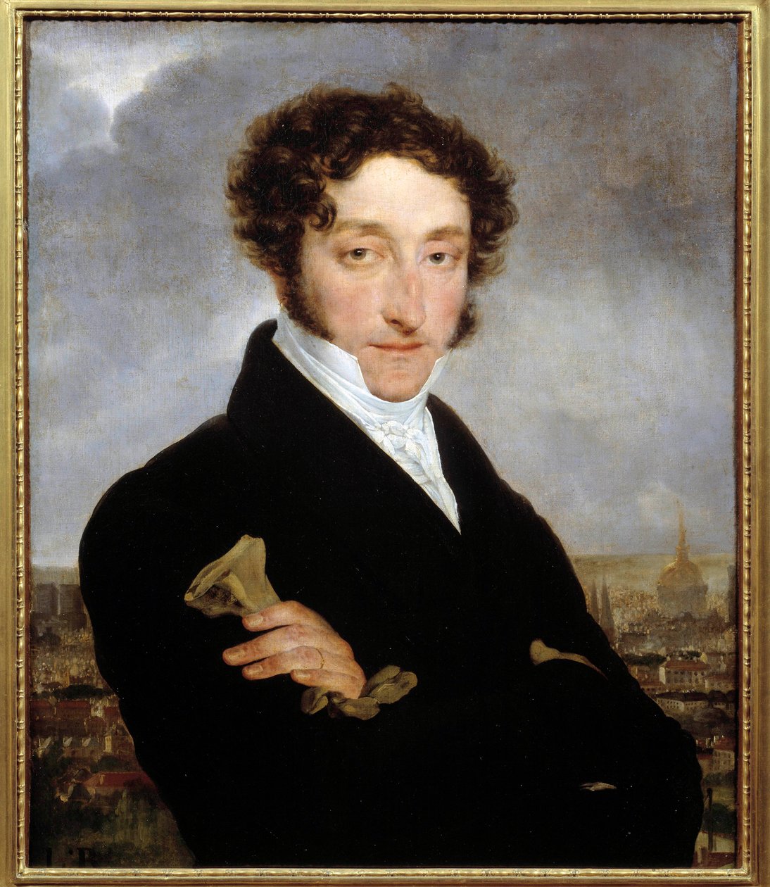 Předpokládaný portrét literáta Charlese Nodiera od French School