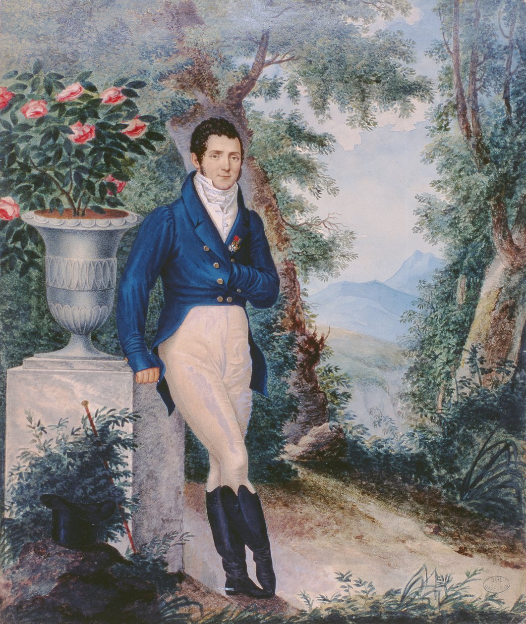 princ Felice Baciocchi od French School