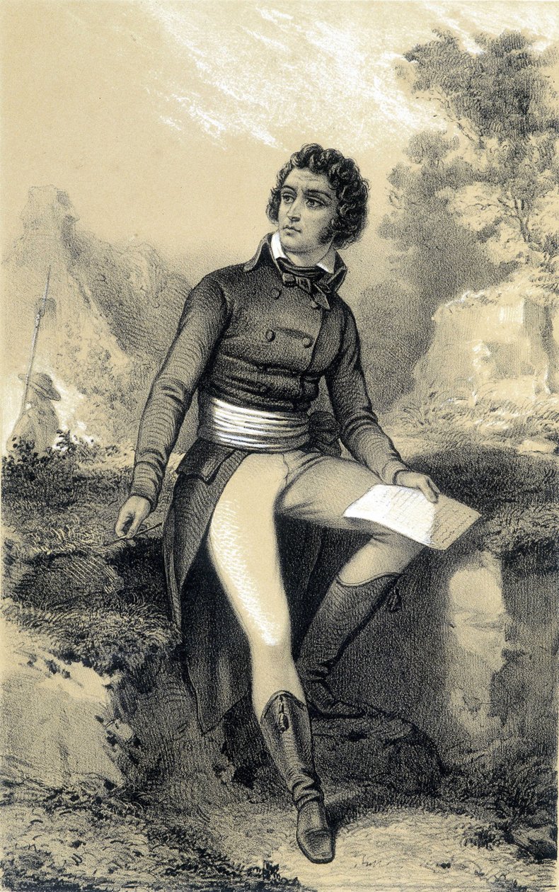 Puisaye - v „Historické galerii Francouzské revoluce“ od Alberta Maurina od French School