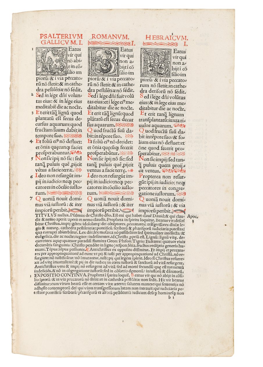 Quincuplex Psalterium, editoval Jacques Le Fèvre d