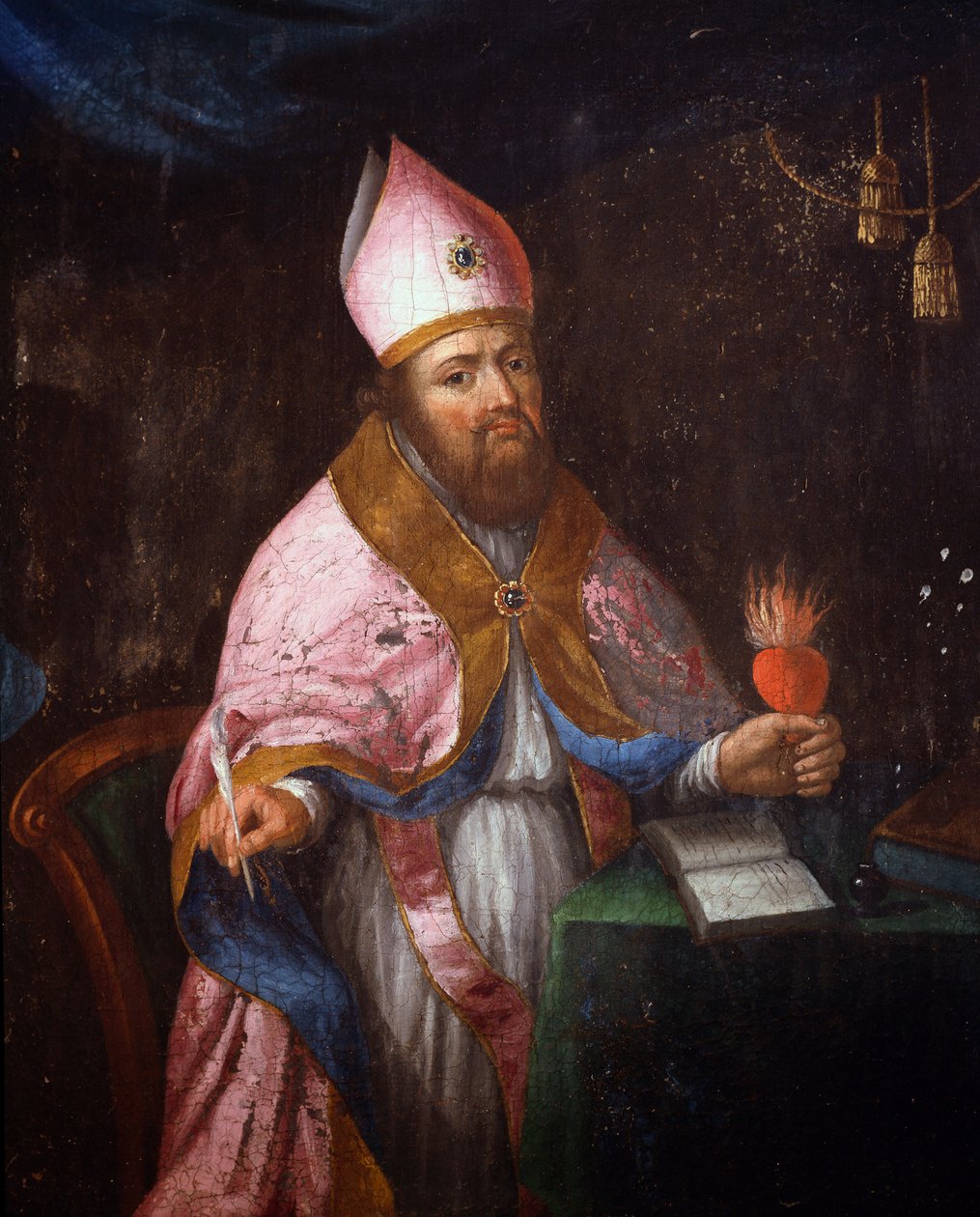 Reprezentace svatého Františka Saleského (1567-1622) se chystá napsat od French School