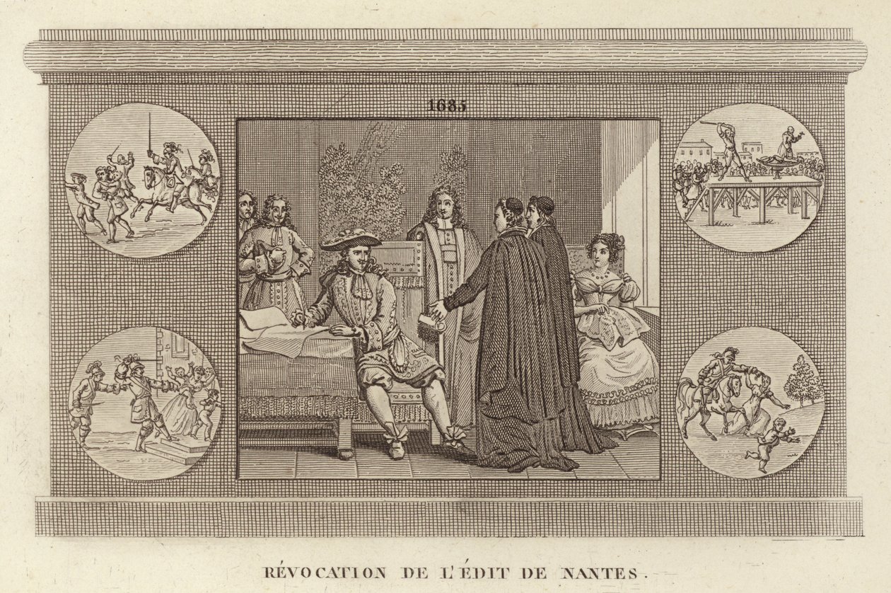 Zrušení ediktu nantského od French School