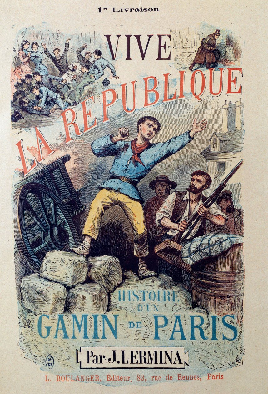 Revoluce 1848: obálka knihy "Vive la republique, histoire d