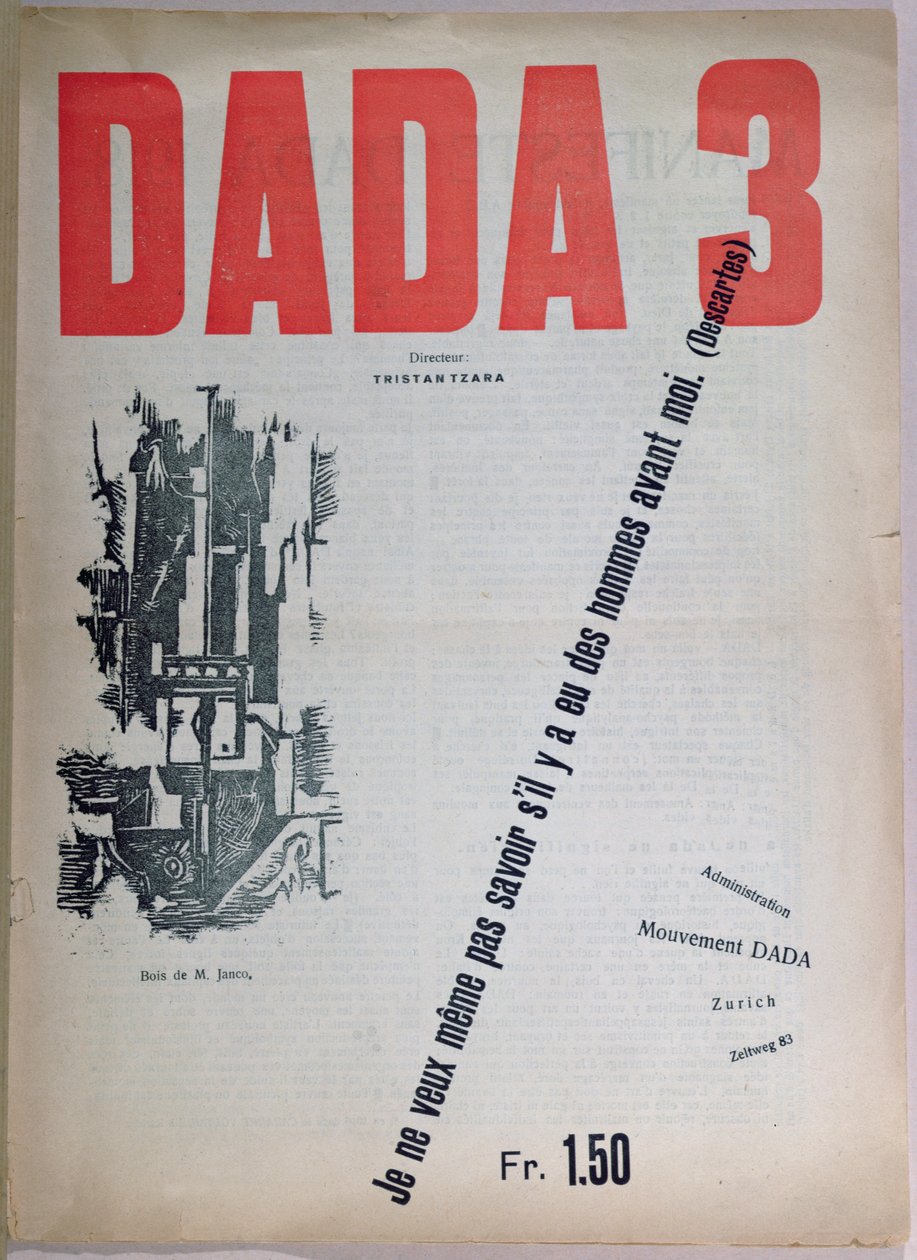 Rev obrázek Dada. 3, de Senbu r 1918 od French School