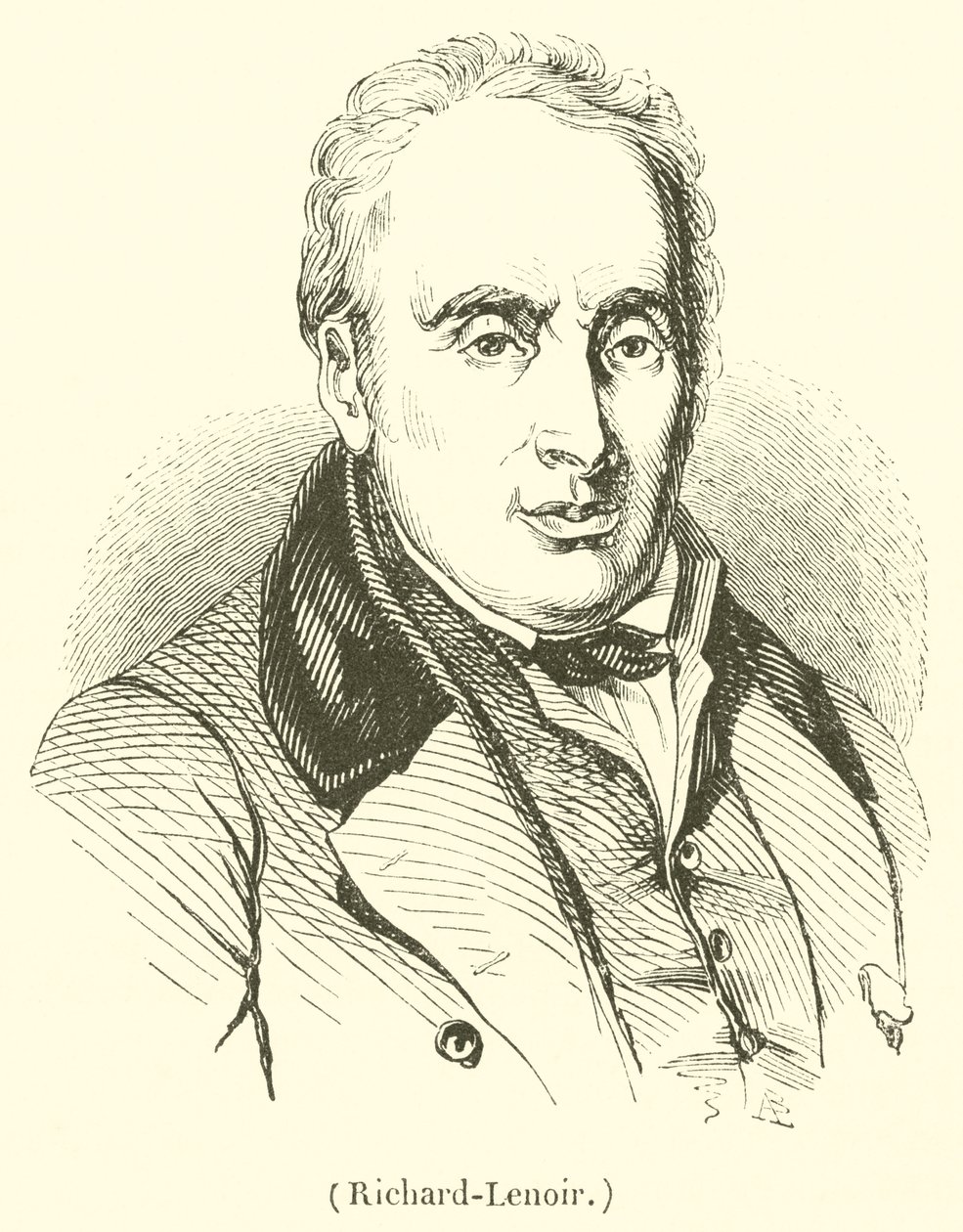 Richard-Lenoir (rytina) od French School