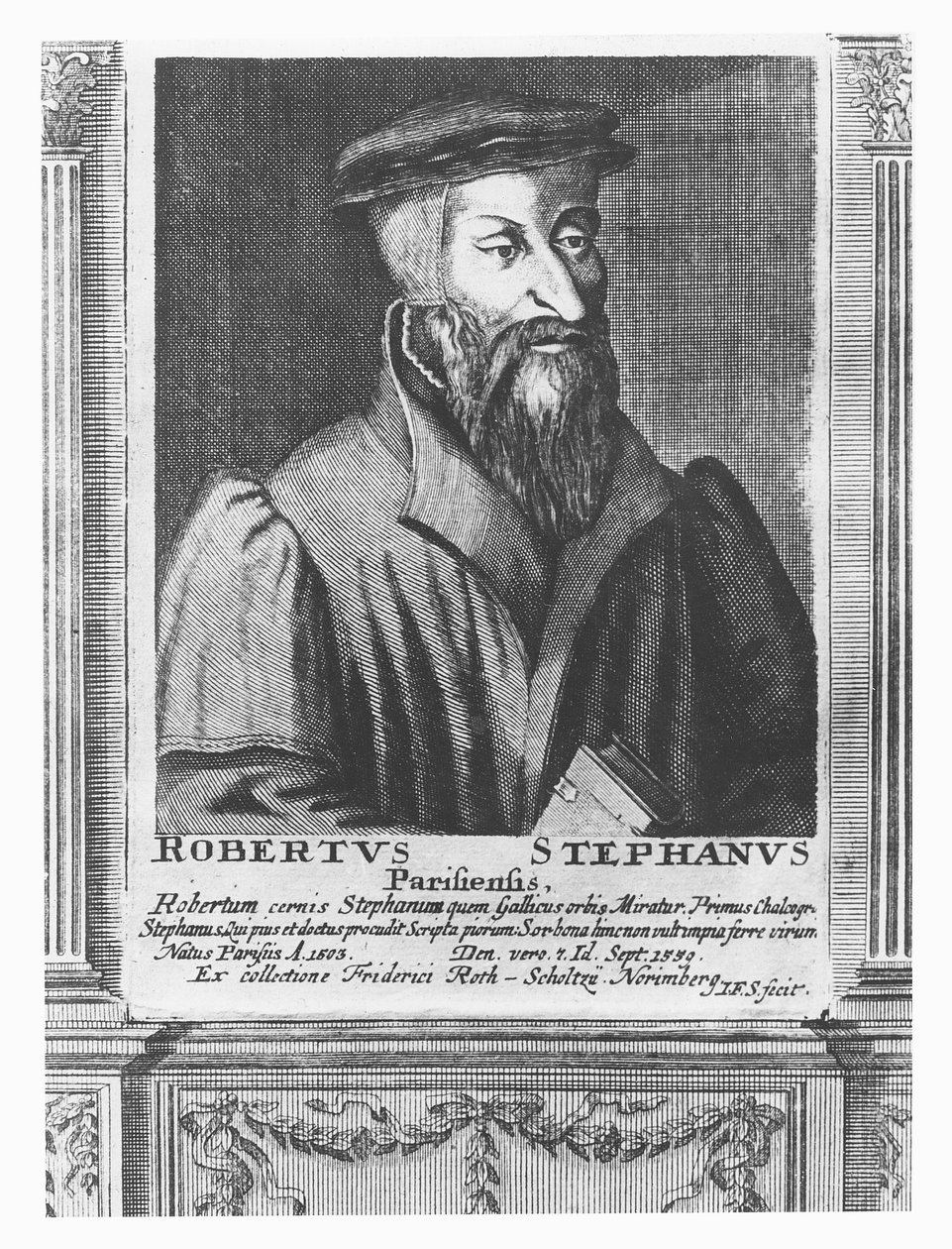 Robert Estienne (rytina) od French School