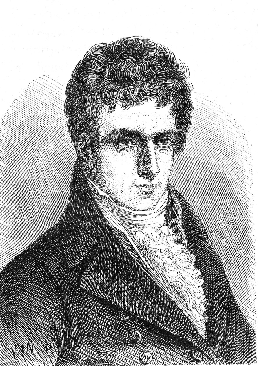 Robert FULTON (1765-1815), yhdysvaltalainen insinööri ja keksijä (höyrylaiva). od French School