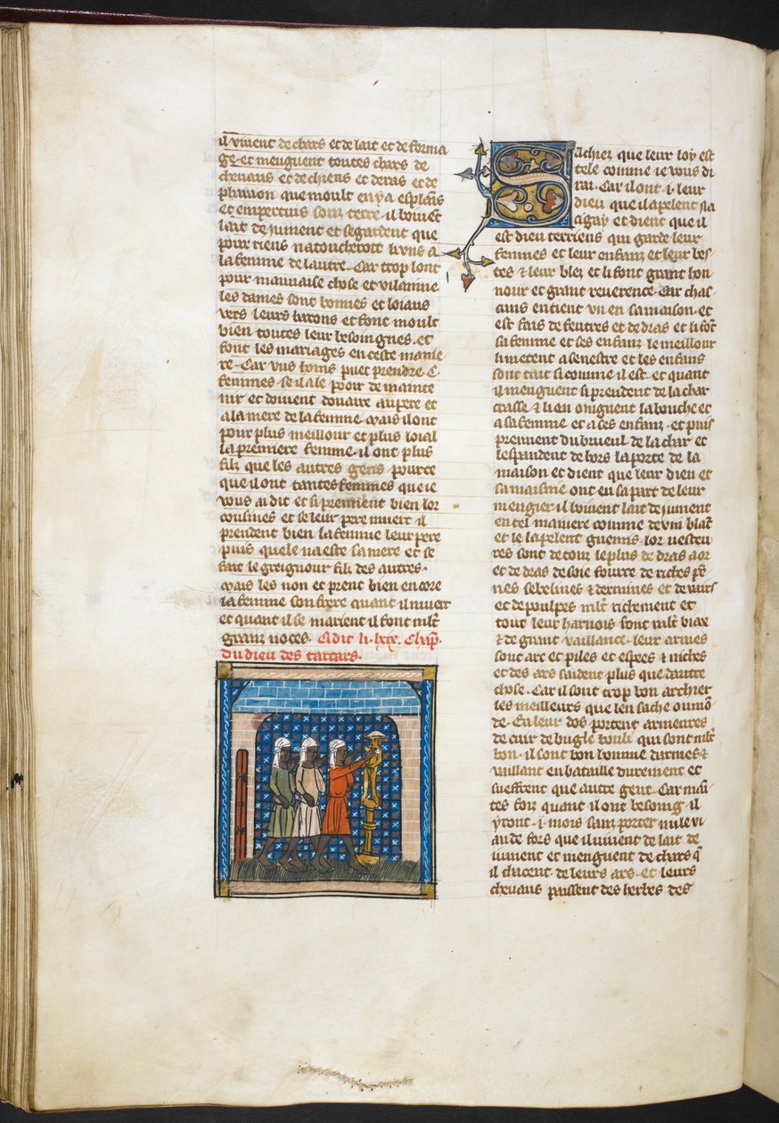 Royal MS 19 D I, F.78V, Roman d