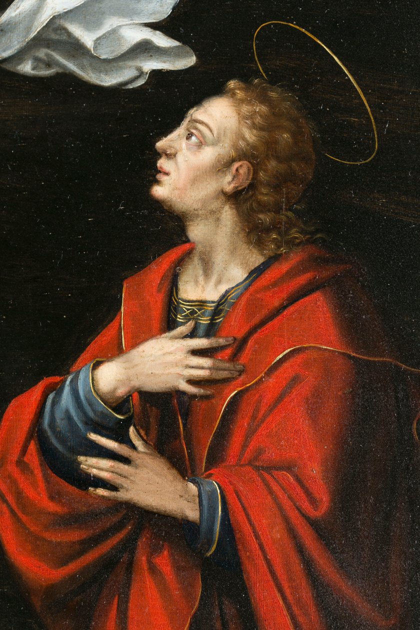 Svatý Jan. Triptych Auberyho od French School
