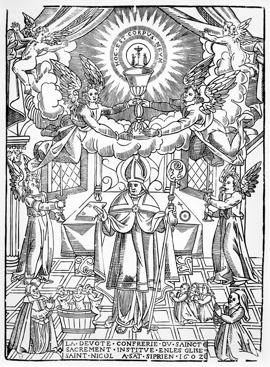 Svatý Mikuláš, 1602 od French School