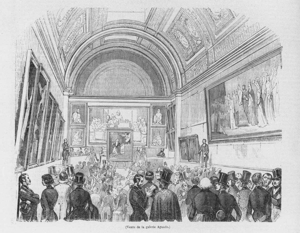 Prodej galerie Aguado, 1843 od French School