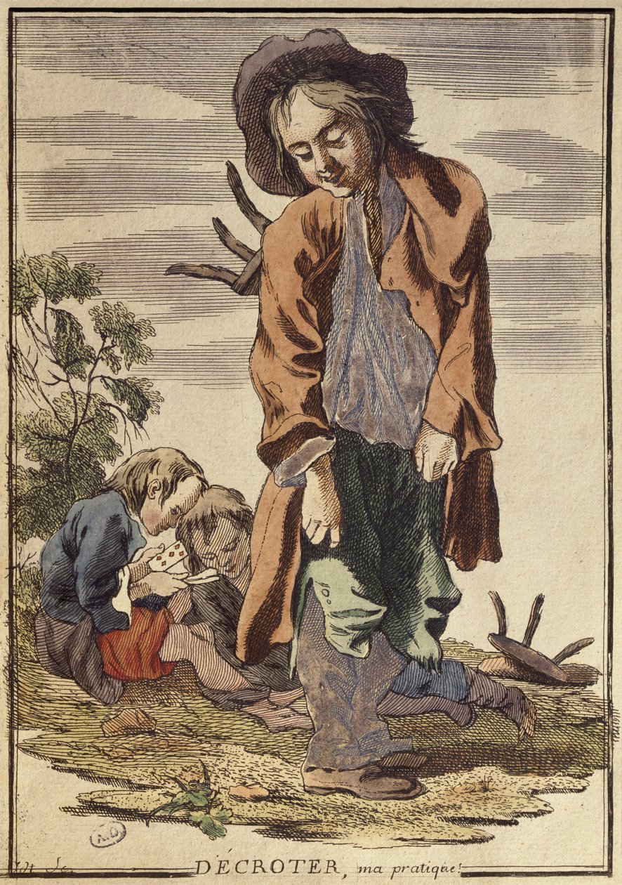 Seškrabování bahna, moje praxe (barevné rytí) od French School