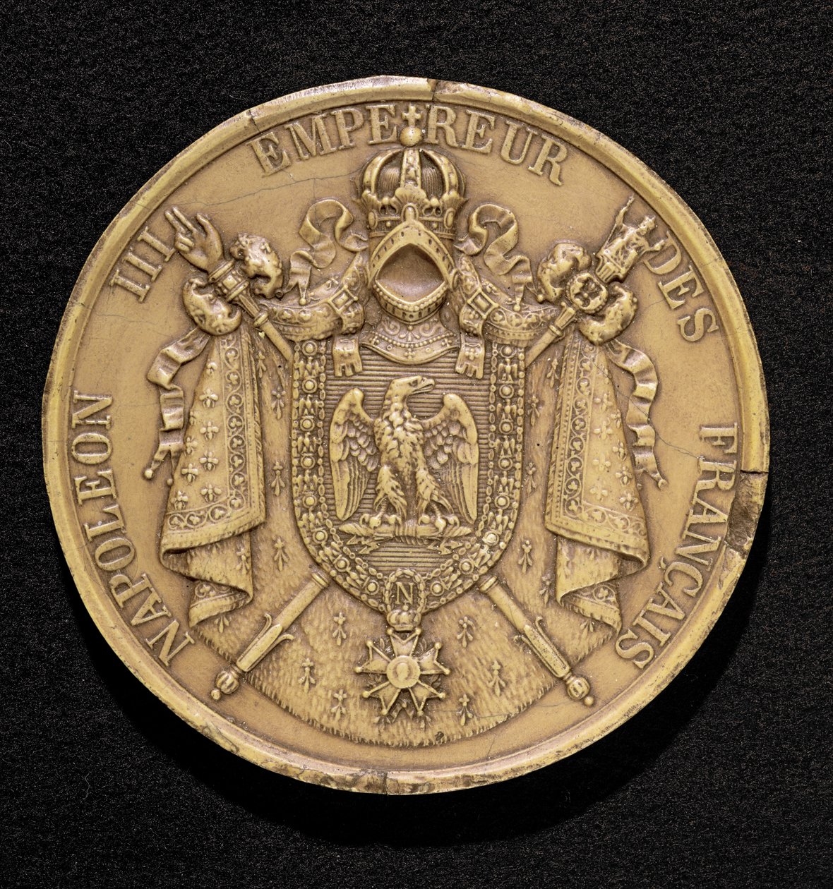 Pečeť Napoleona III (1808-73) 1852 od French School