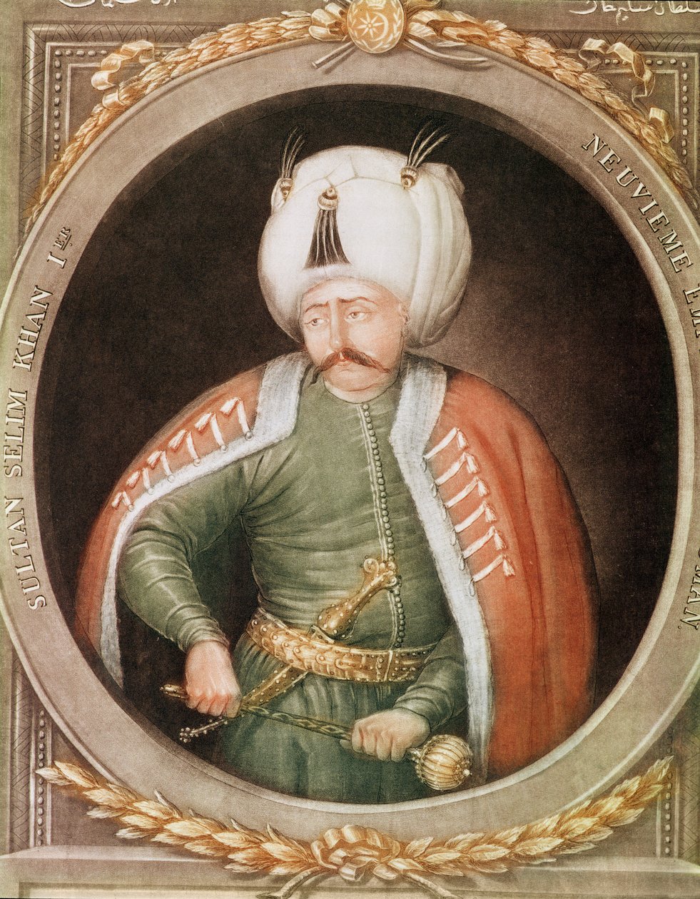 Selim I. (1466-1520) zvaný Yavuz The Grim, Sultan 1512-20 od French School