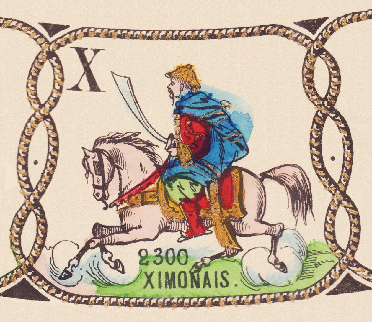 Simonais, kolem roku 1860 (tisk) od French School