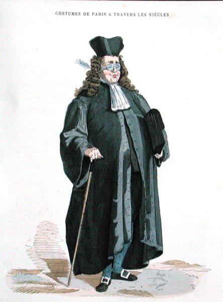 Solicitor v roce 1725, z 