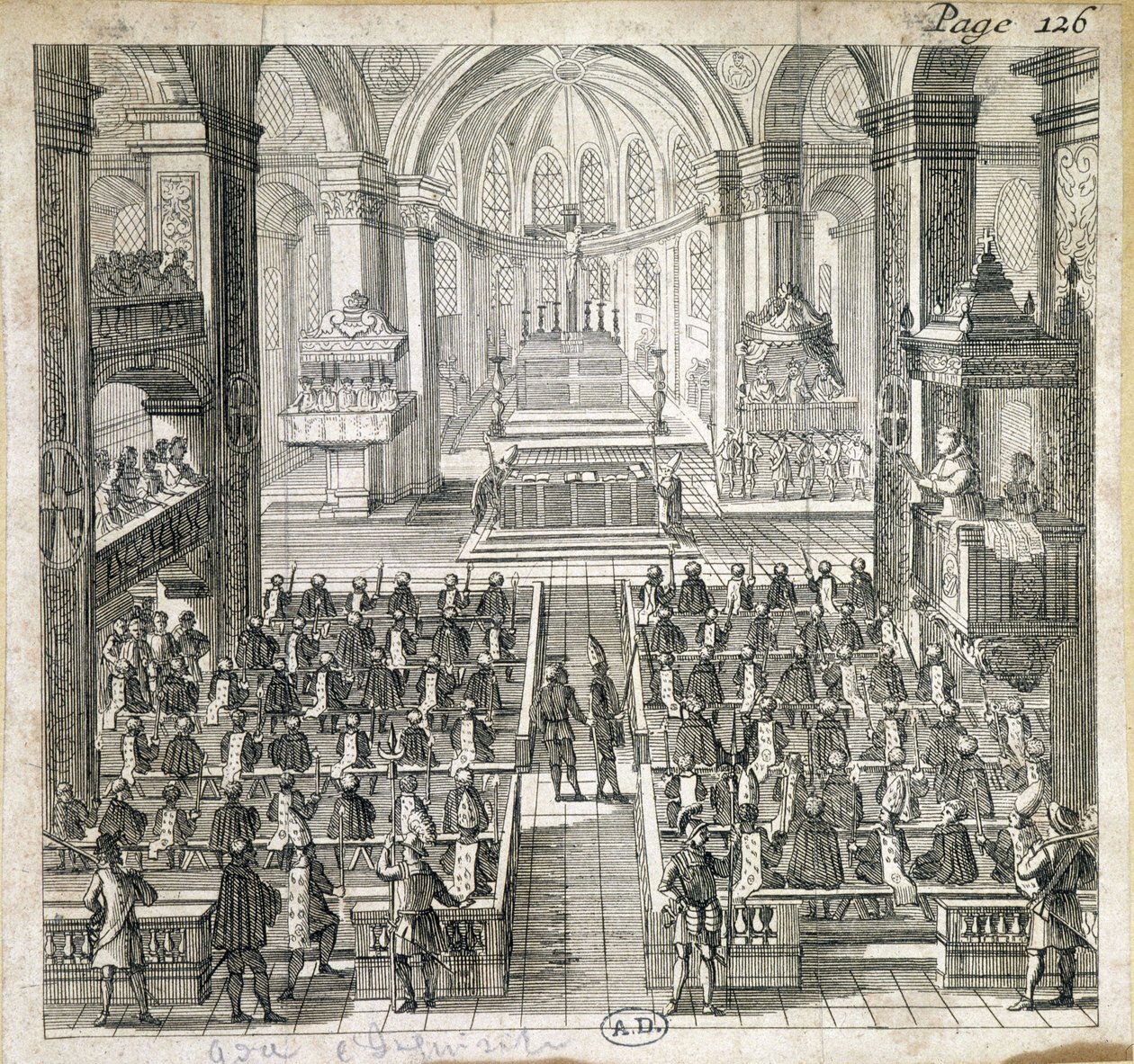 Španělská inkviziční ceremonie od French School