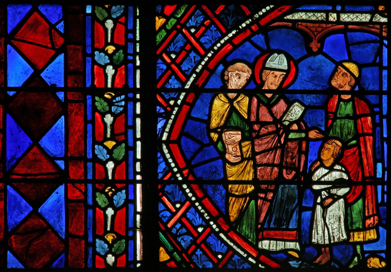 St. Apollinaire: uzdravuje dítě (w36) od French School