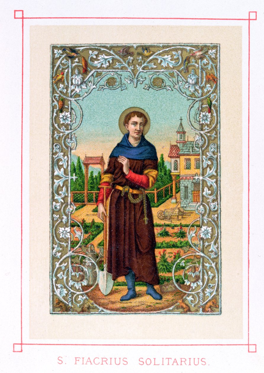St. Fiacre († 670) 1873 od French School