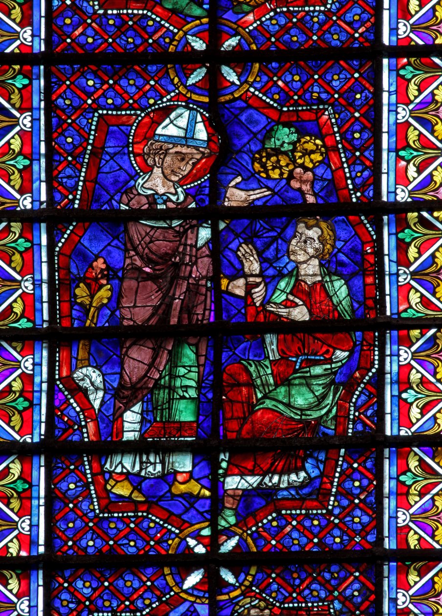 Svatý Martin - uzdravování nemocných (w109) od French School