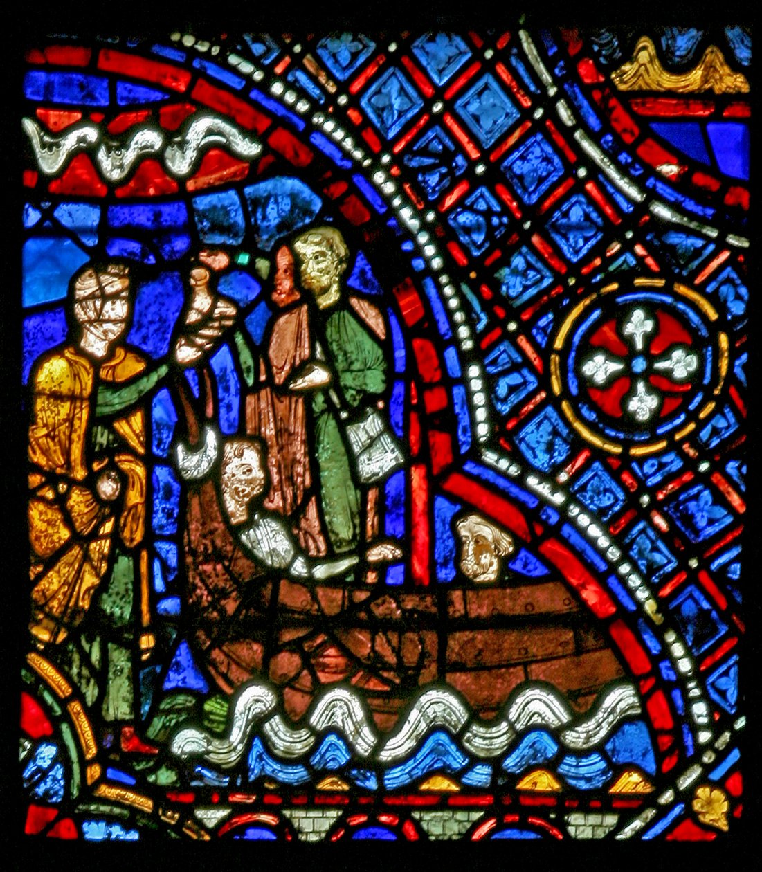 St Nicholas: Démon dává cestovatelům lektvar (w29a) od French School