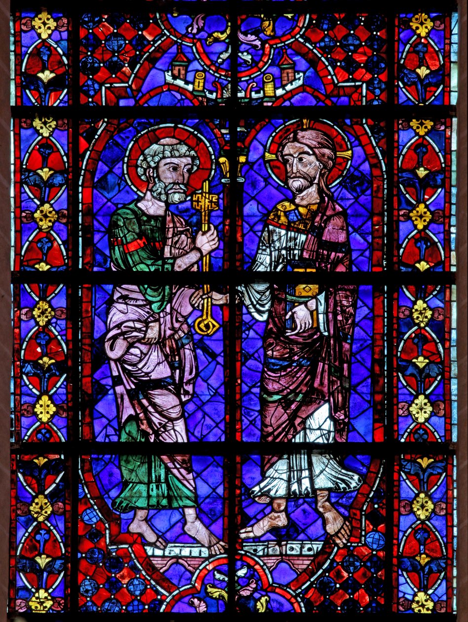 Svatý Petr - přijímání klíčů (w105) od French School