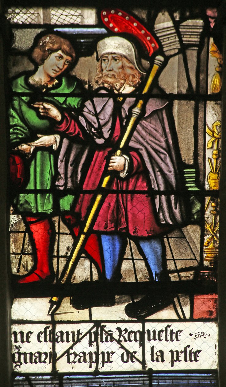 St Roche odchází na pouť od French School