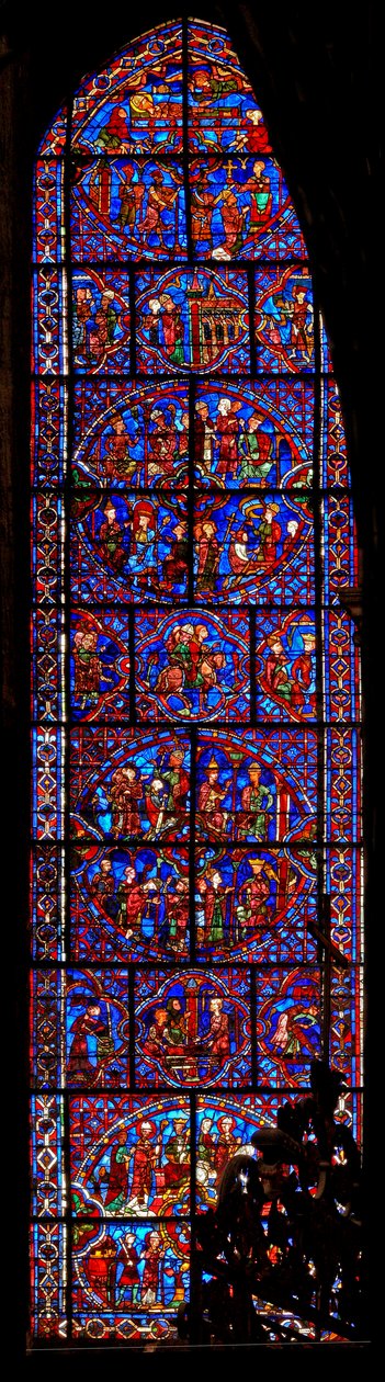St Thomas Becket - scény ze života (w18) od French School