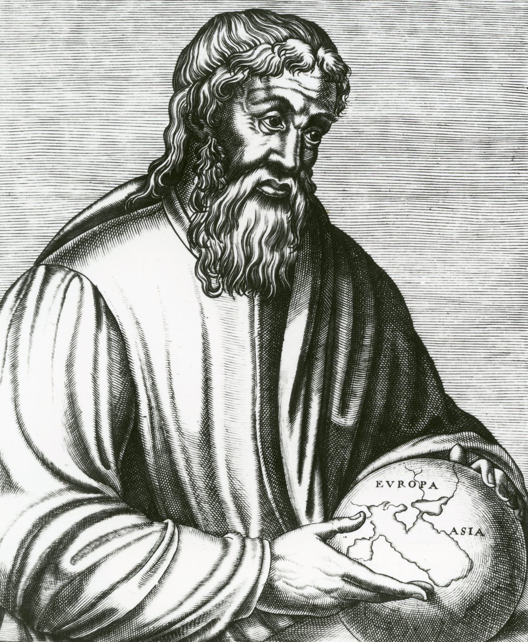 Strabo zeměpisec, 16. století od French School
