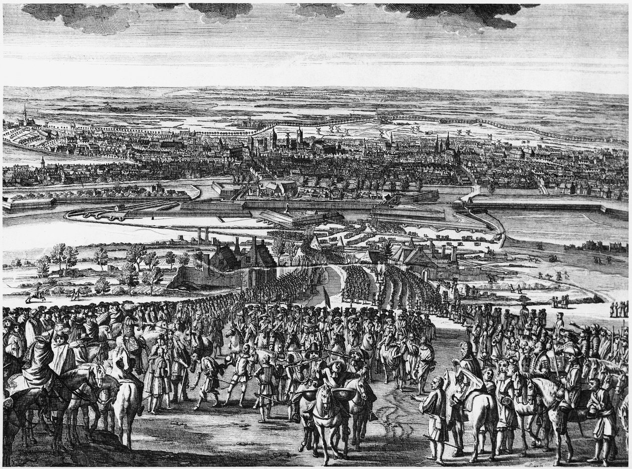 Kapitulace města a citadely Gent, 1678 od French School