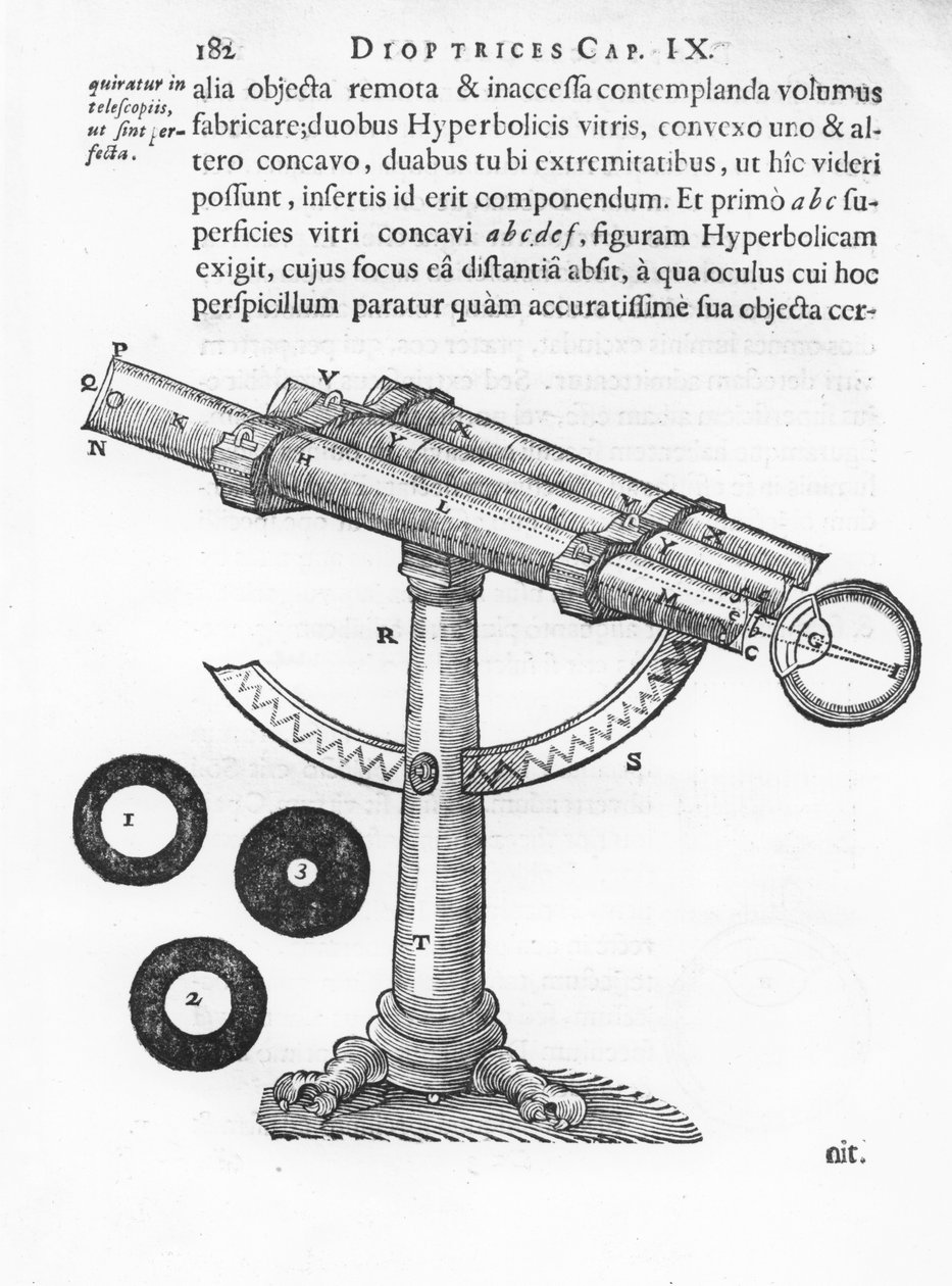Dalekohled, ilustrace z 
