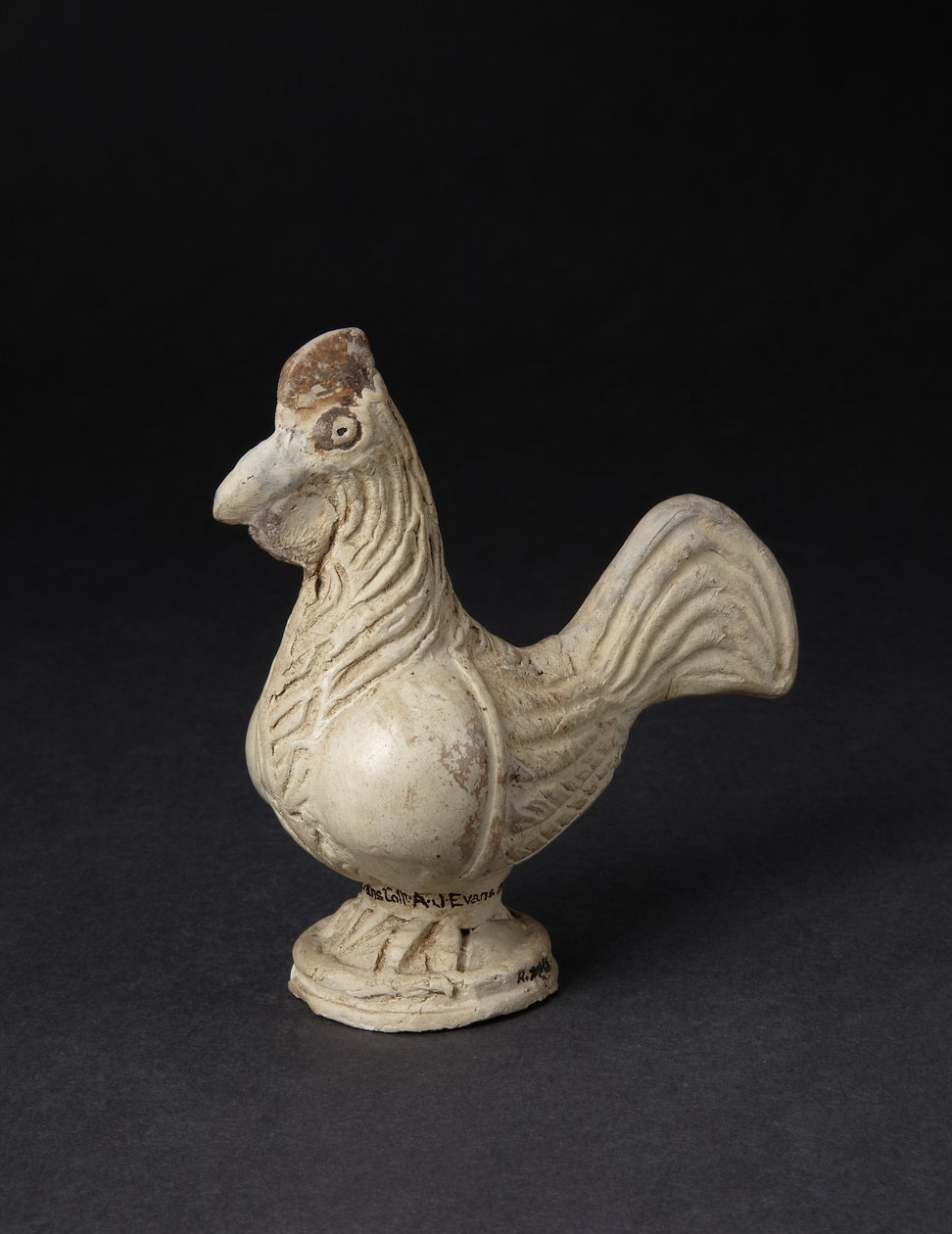 Terakotová figurka kohouta (keramika) od French School