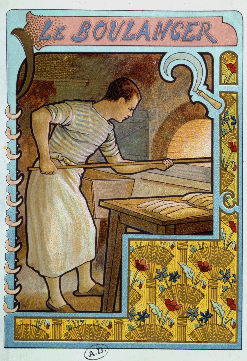 Pekař, 1899 od French School