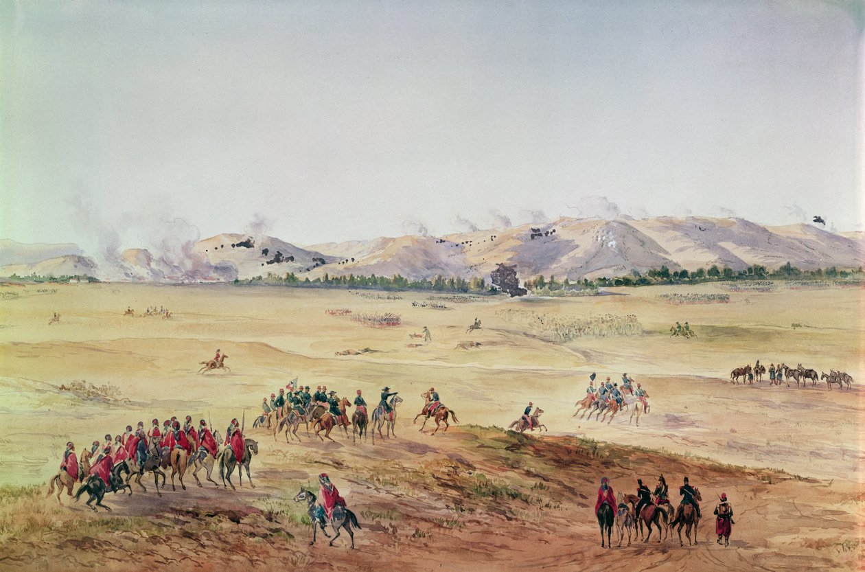 Bitva u Almy, 20. září 1854 od French School