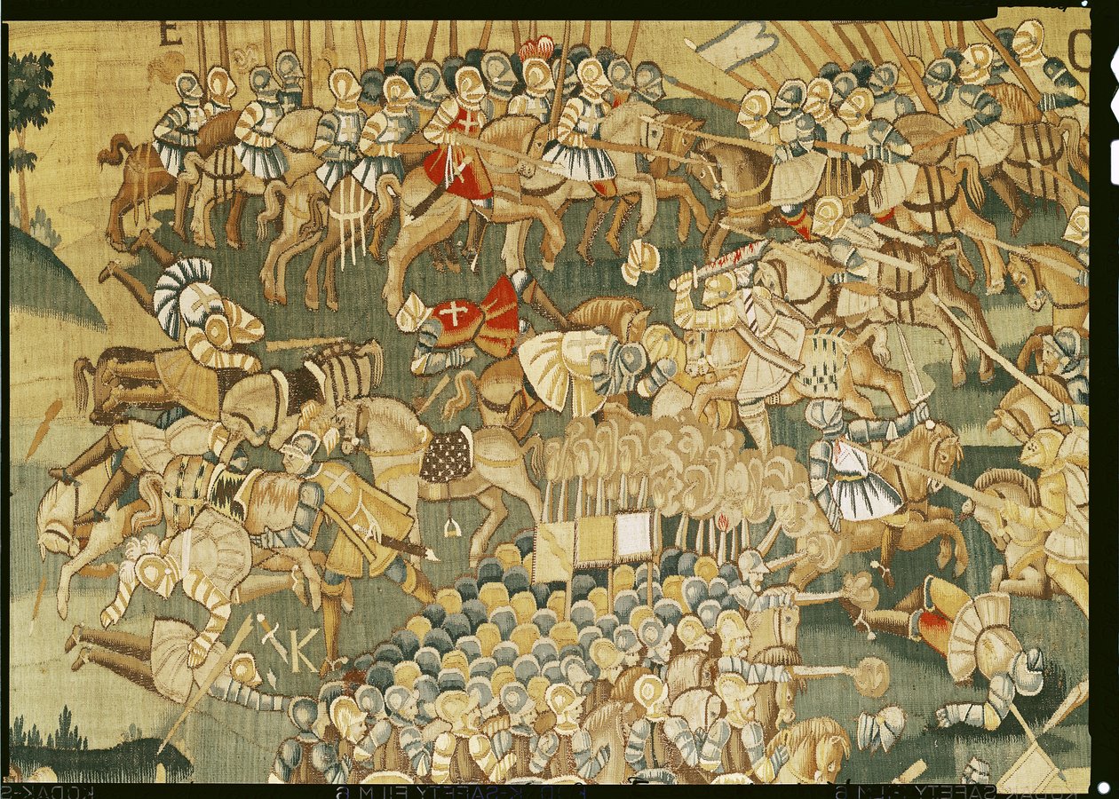 Bitva u Jarnacu a atentát na Ludvíka I. Bourbonského (1530-69) 1570-80 od French School