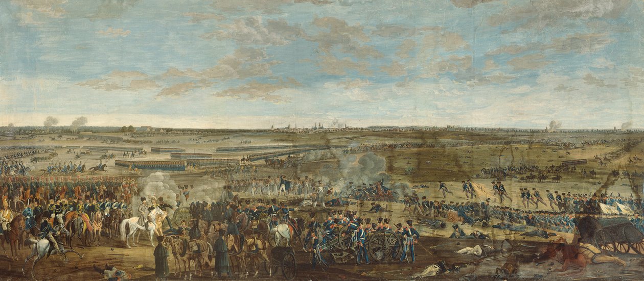 Bitva u Lipska, 18. října 1813 (podrobnosti viz 161783) od French School