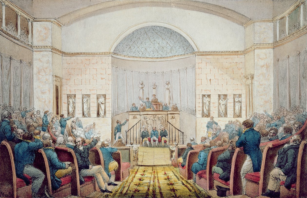 Poslanecká sněmovna, c.1820 od French School