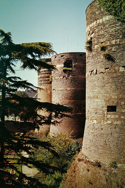 Chateau dAngers, dokončeno 1238 od French School