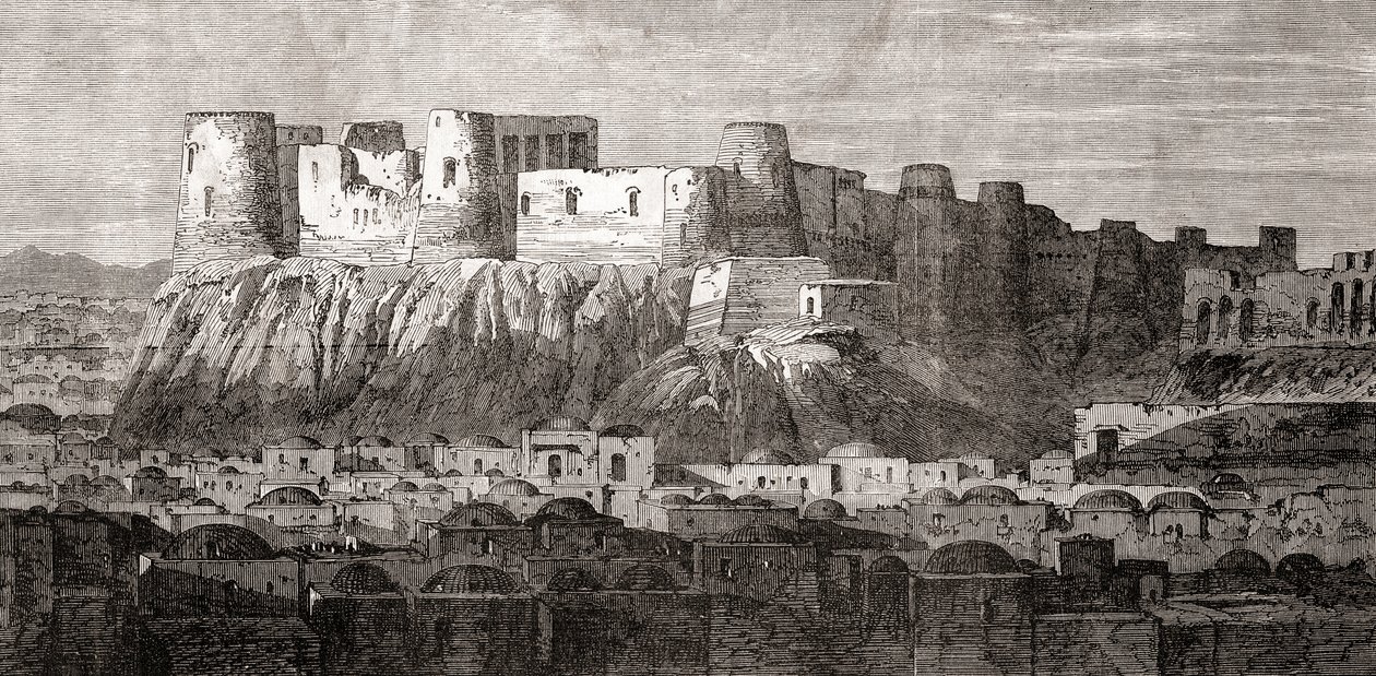 Citadela Herat a Qala Iktyaruddin, Herat, Afghánistán, z 