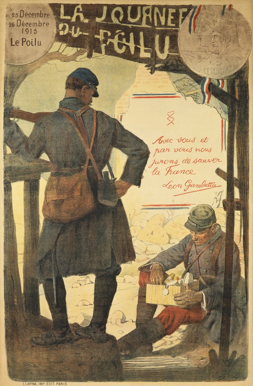 Den Poilu, 25.–26. prosince 1915, 1915 od French School