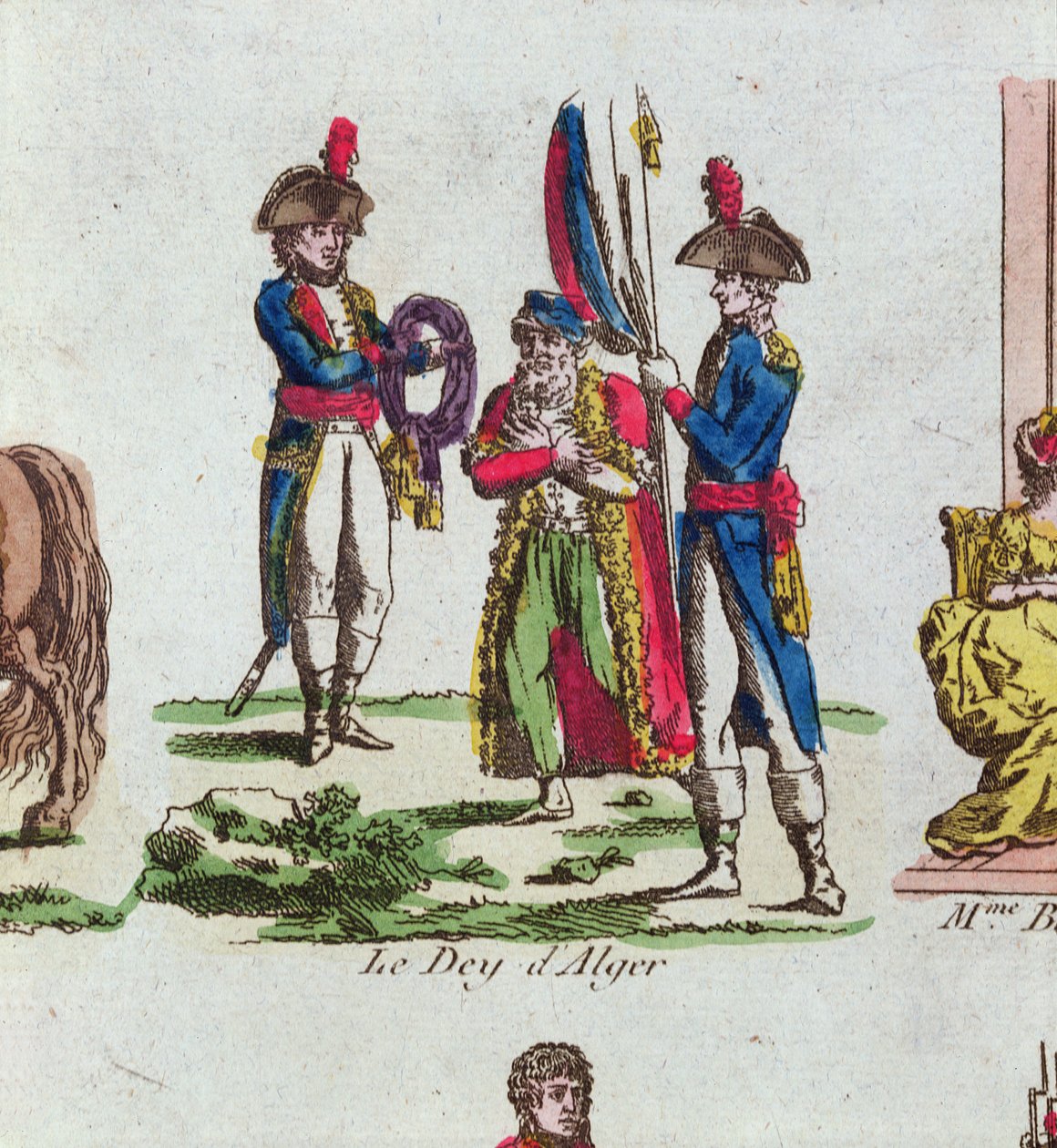 The Dey of Algiers, 1799 od French School